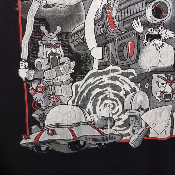 Vintage ADULT SWIM Rick and Morty Tee Shirt Large US L Cartoon Network Animation - Picture 11 of 13